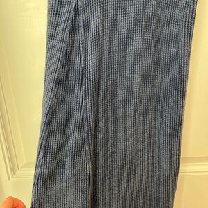 Free People Waffle Knit Maxi Dress